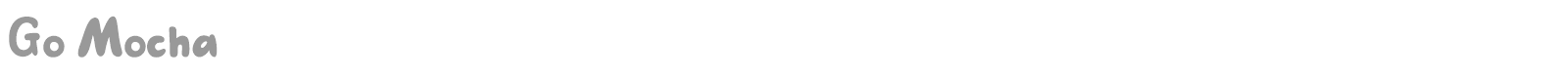 Go Mocha font preview